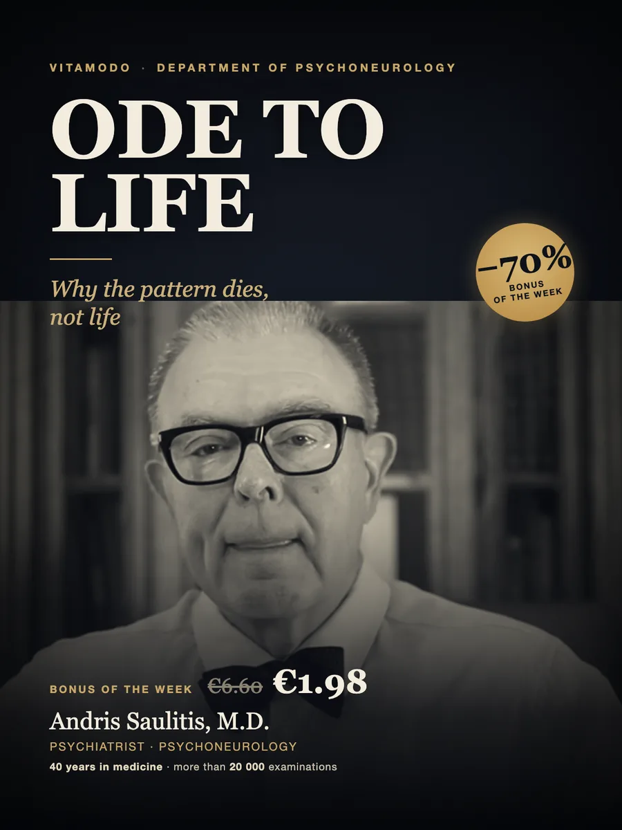 Ode to Life: why the pattern dies, not life
