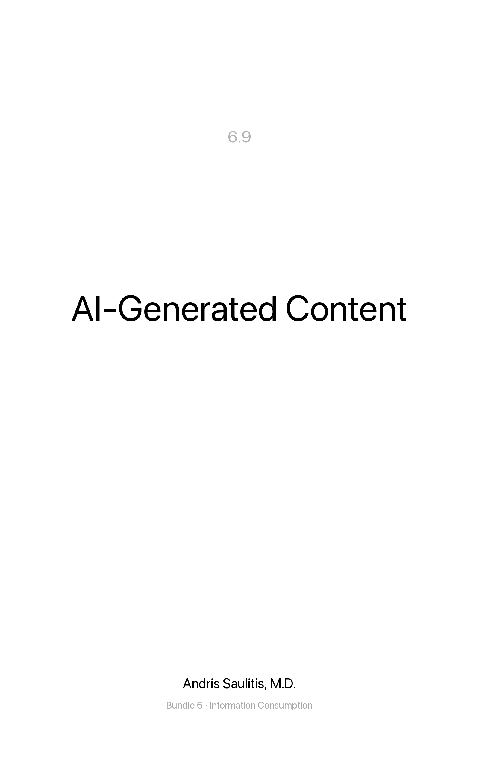 AI-Generated Content