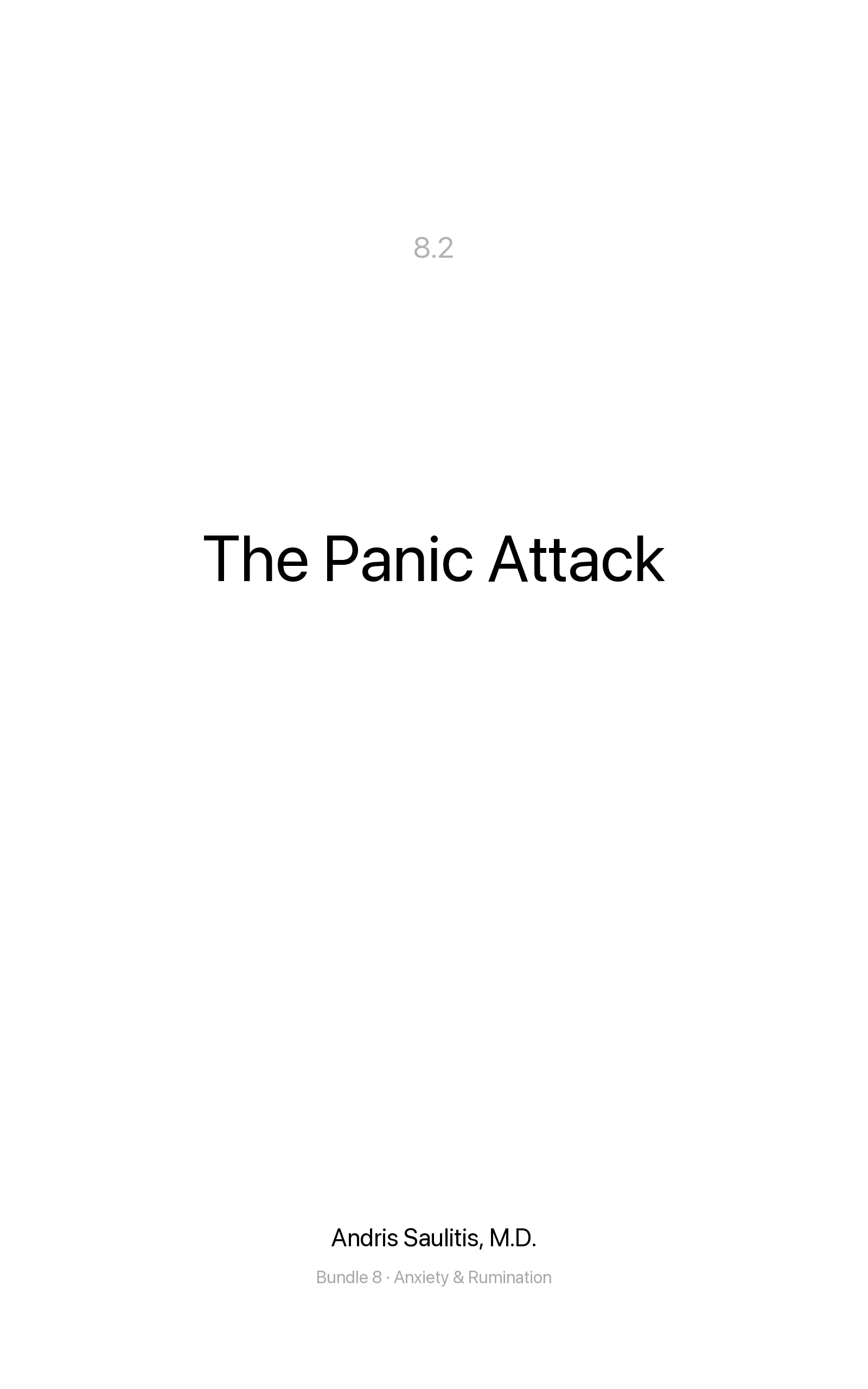 The Panic Attack